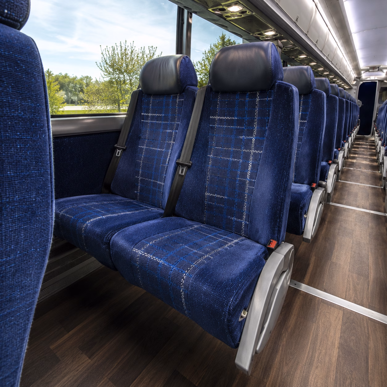 a charter bus from santa clara to los angeles or san diego makes the long haul easy