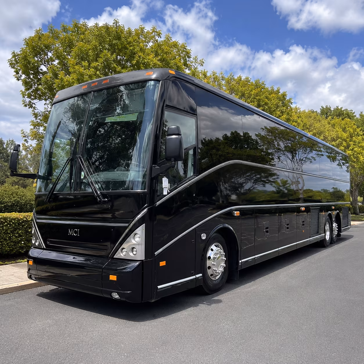 cupertino ride in style with a cupertino wedding charter bus