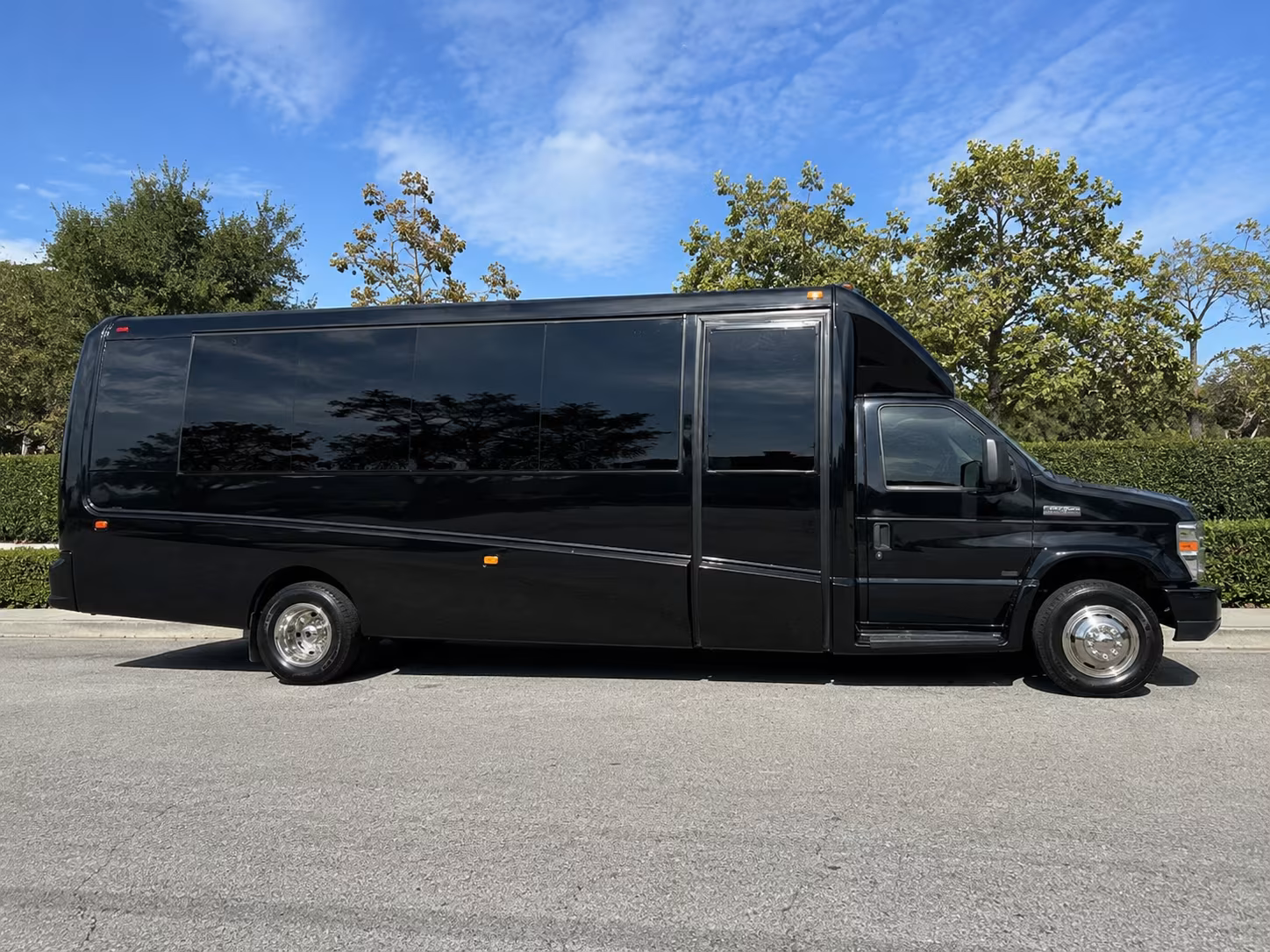 get your prom group to the game in style with a party bus