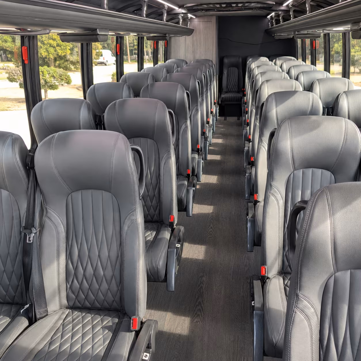 santa clara concert transportation onboard seating