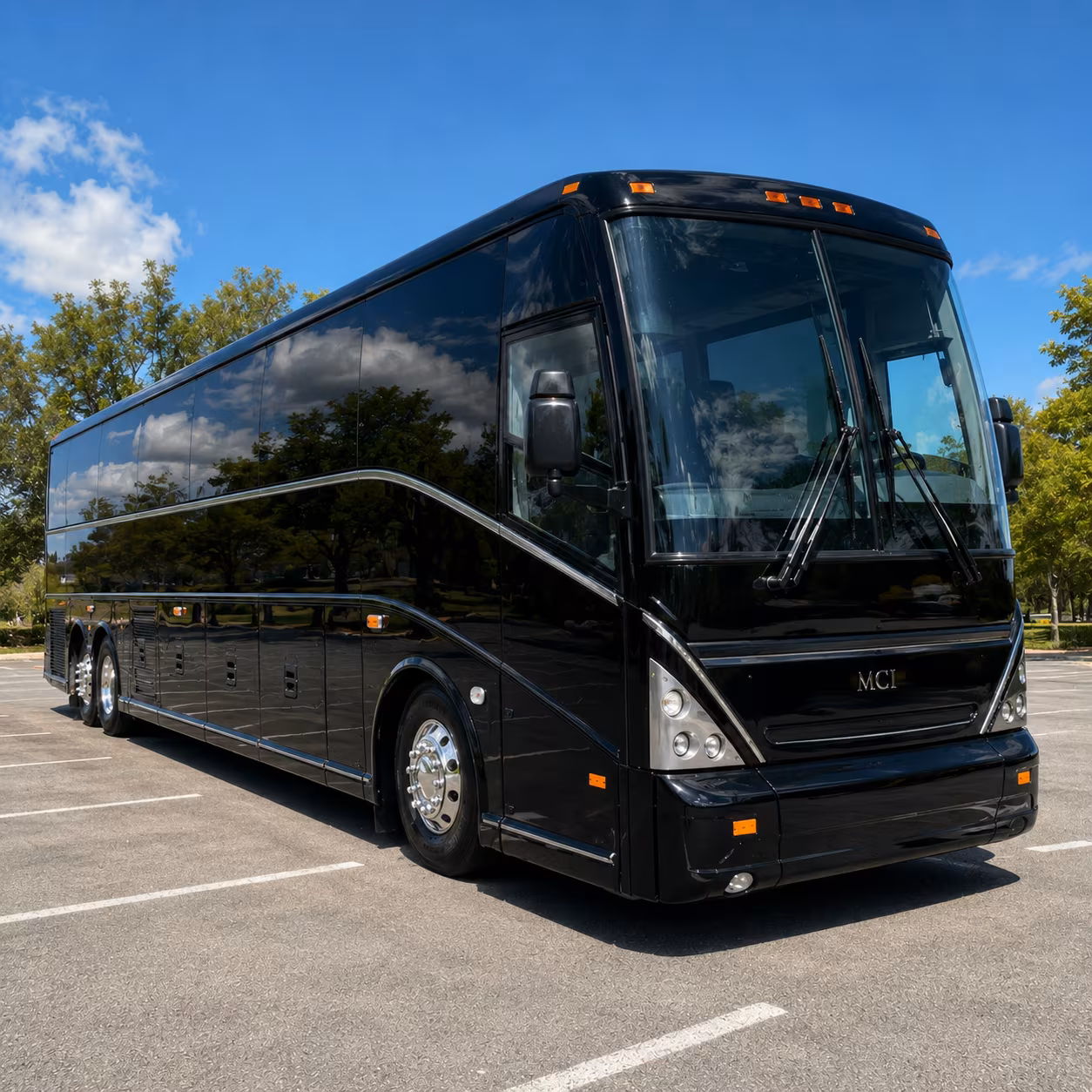 santa clara corporate event transportation onboard seating