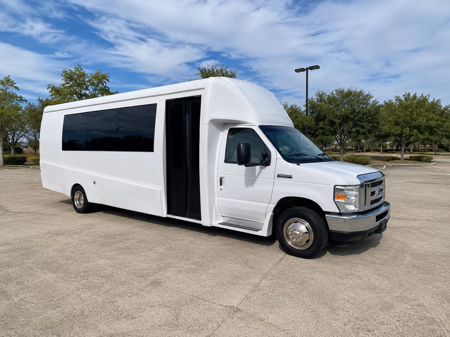 santa clara party bus booking step 1