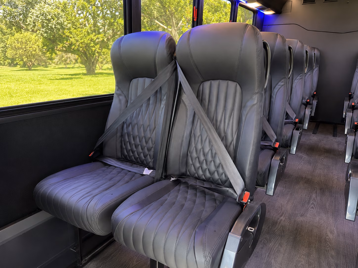 santa clara prom transportation onboard seating