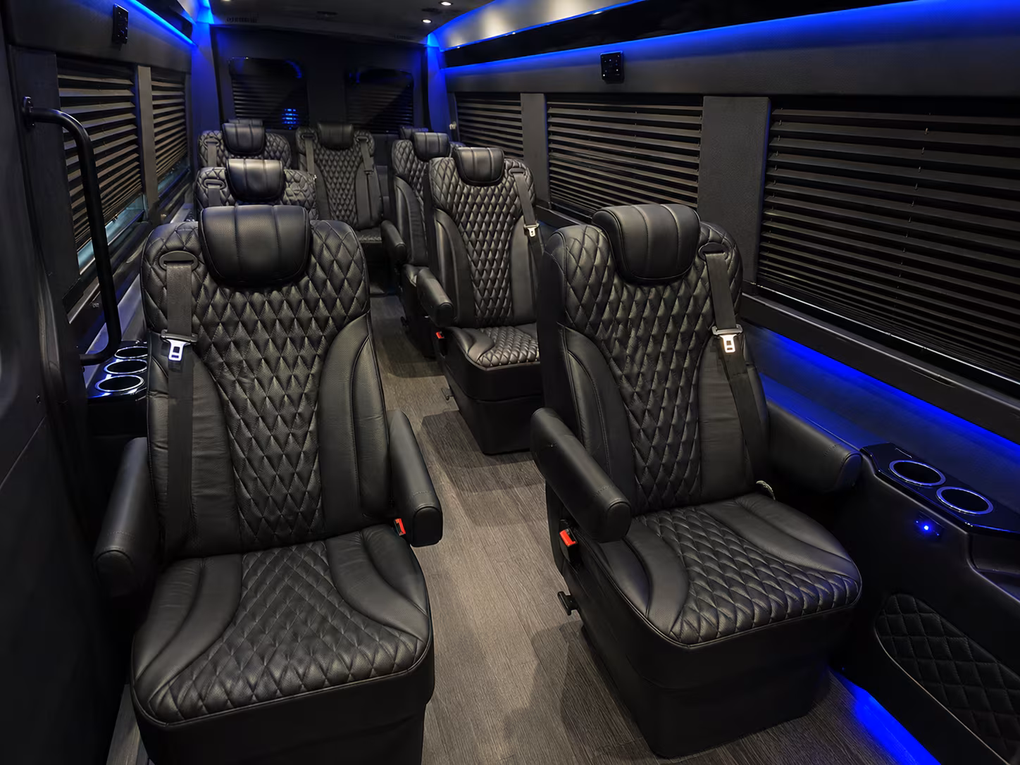 santa clara sporting event transportation onboard seating