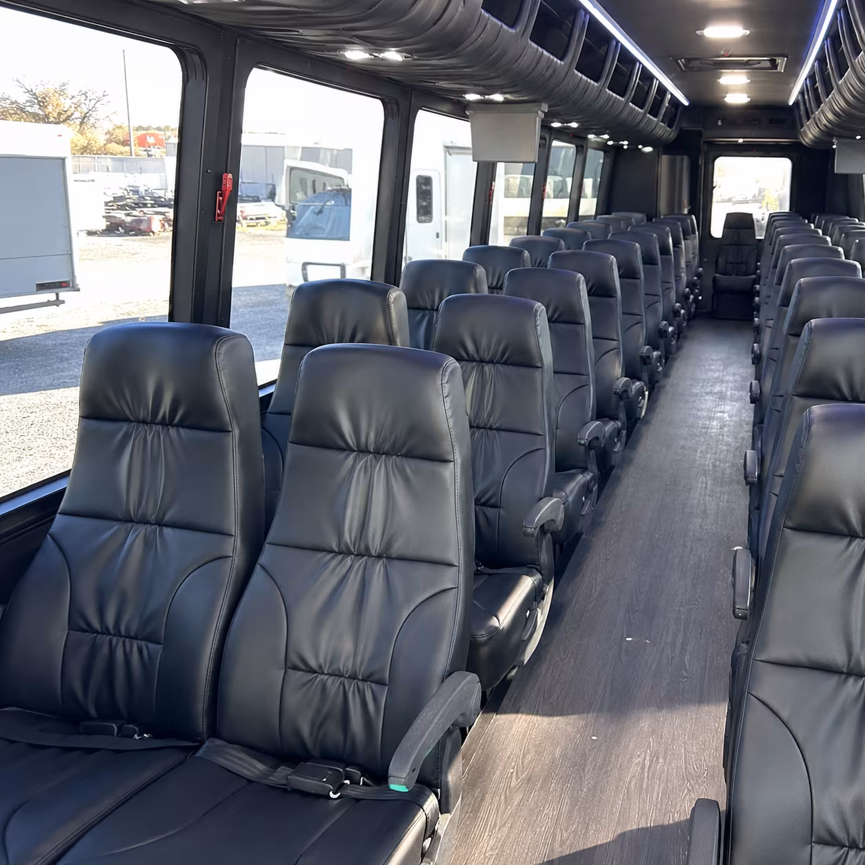 santa clara wedding transportation onboard seating