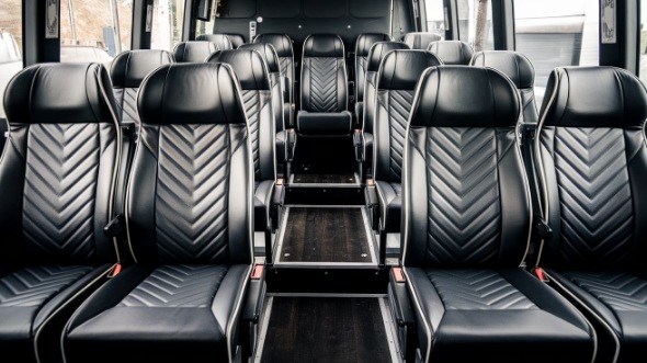 15 passenger minibus inside campbell