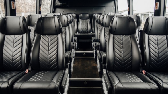 20 passenger minibus inside campbell