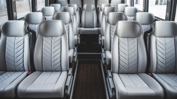 35 passenger minibus inside campbell