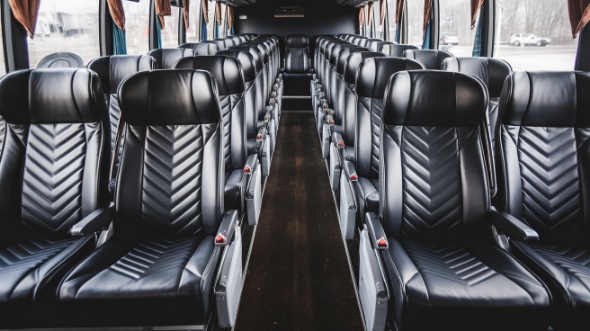 55 passenger charter bus rental campbell