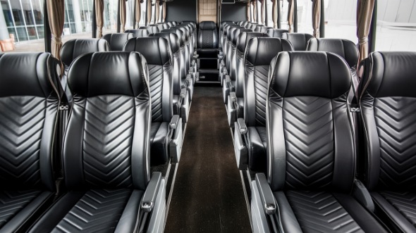56 passenger charter bus rental campbell