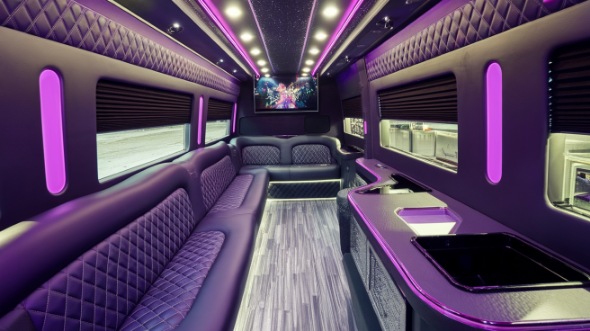 sprinter limo rental inside campbell