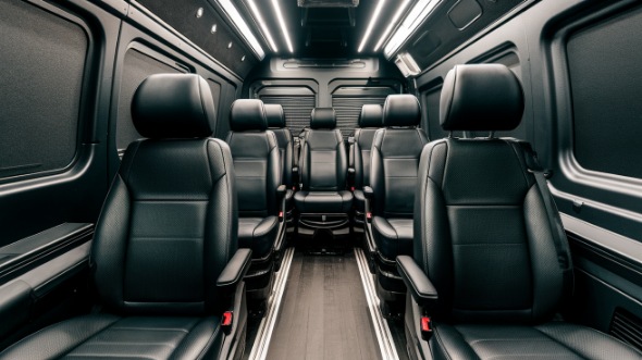 sprinter van with driver interior campbell
