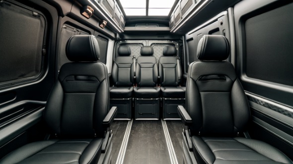 sprinter van with driver rental campbell